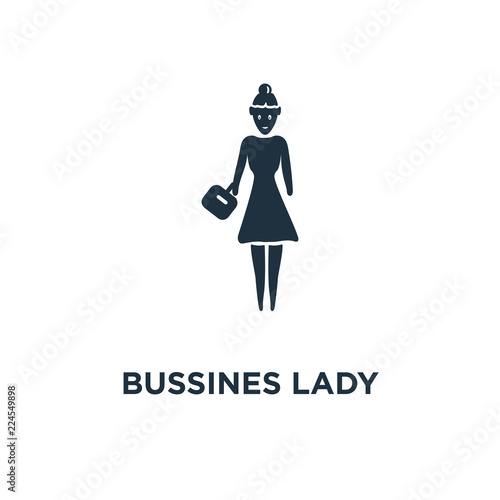 bussines lady icon