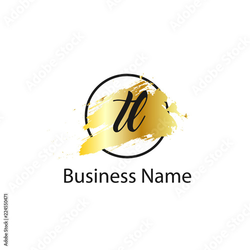 Initial Letter TL Logo Template Design