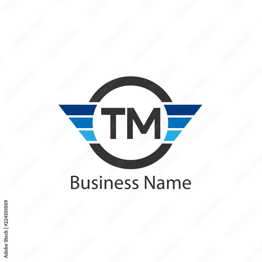 Initial Letter TM Logo Template Design Initial Letter TM Logo Template Design