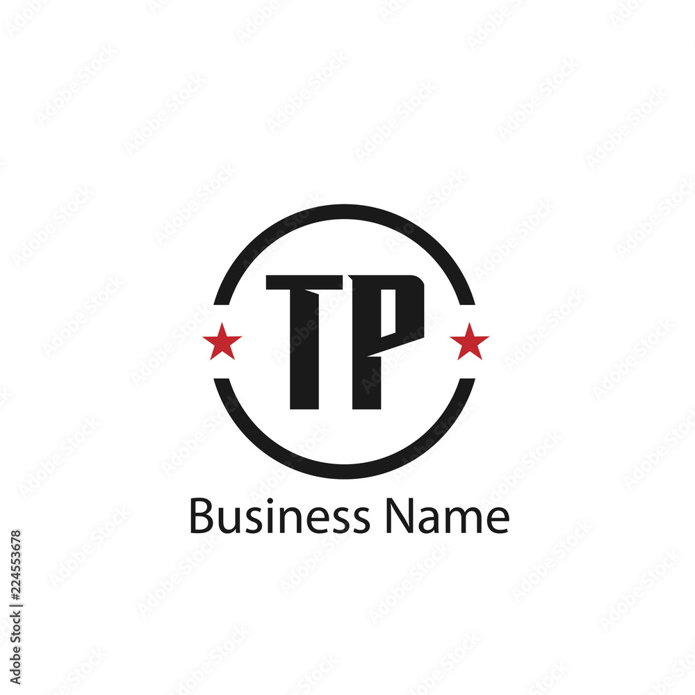 Initial Letter TP Logo Template Design Initial Letter TP Logo Template Design
