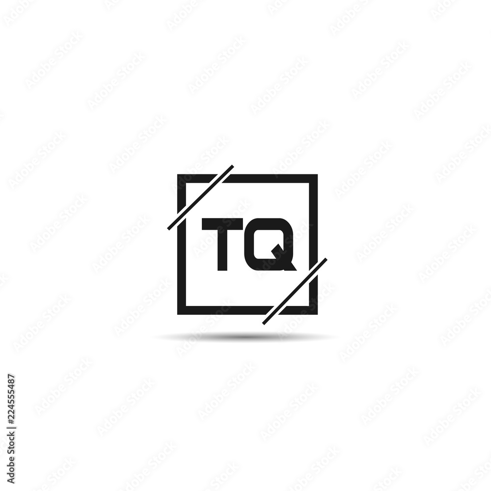 Initial Letter TQ Logo Template Design Initial Letter TQ Logo Template Design