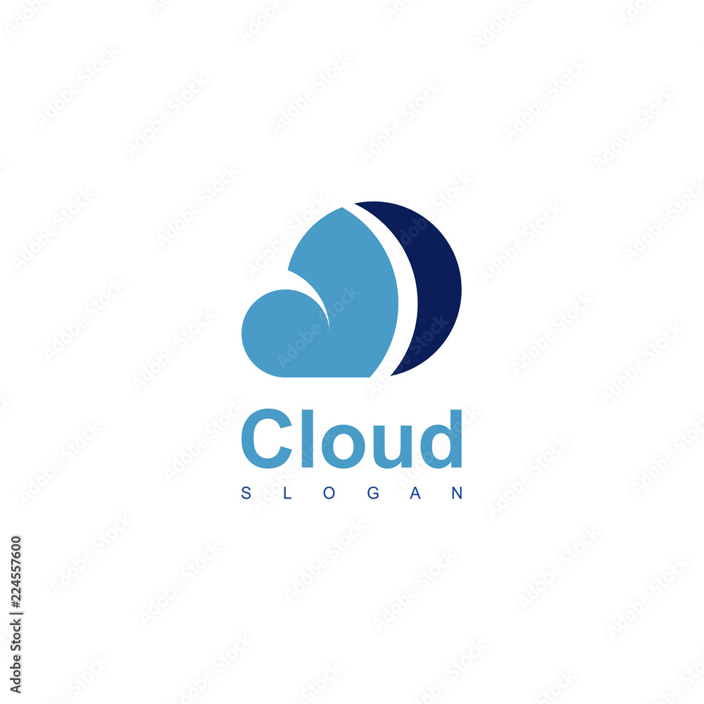 Cloud Logo Design Vector Cloud Logo Design Vector