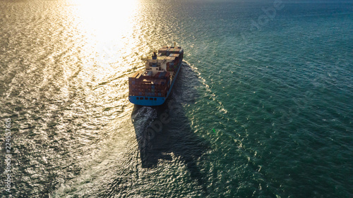 transportation logistics cargo shipping fright import export business open sea