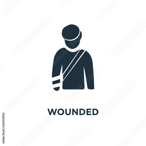 wounded icon