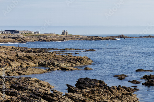 Turpault Castle on Quiberon Peninsula - Brittany, France