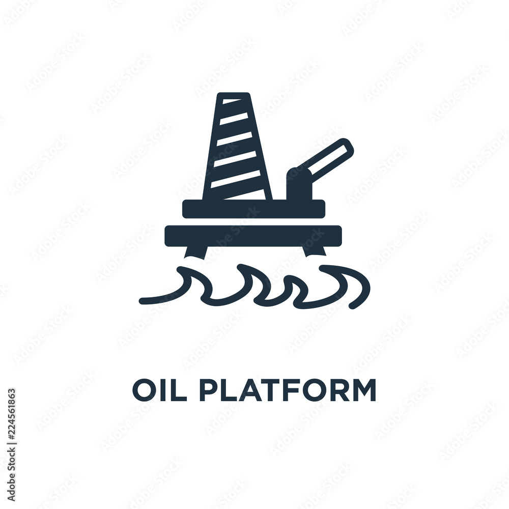 oil platform icon