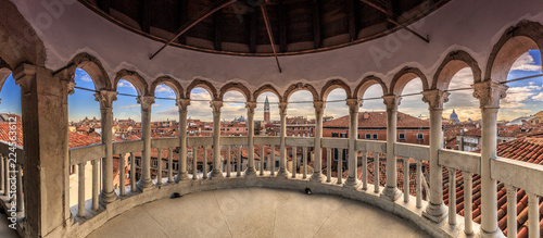 View of Venice from "Scala Contarini del Bovolo" point of view