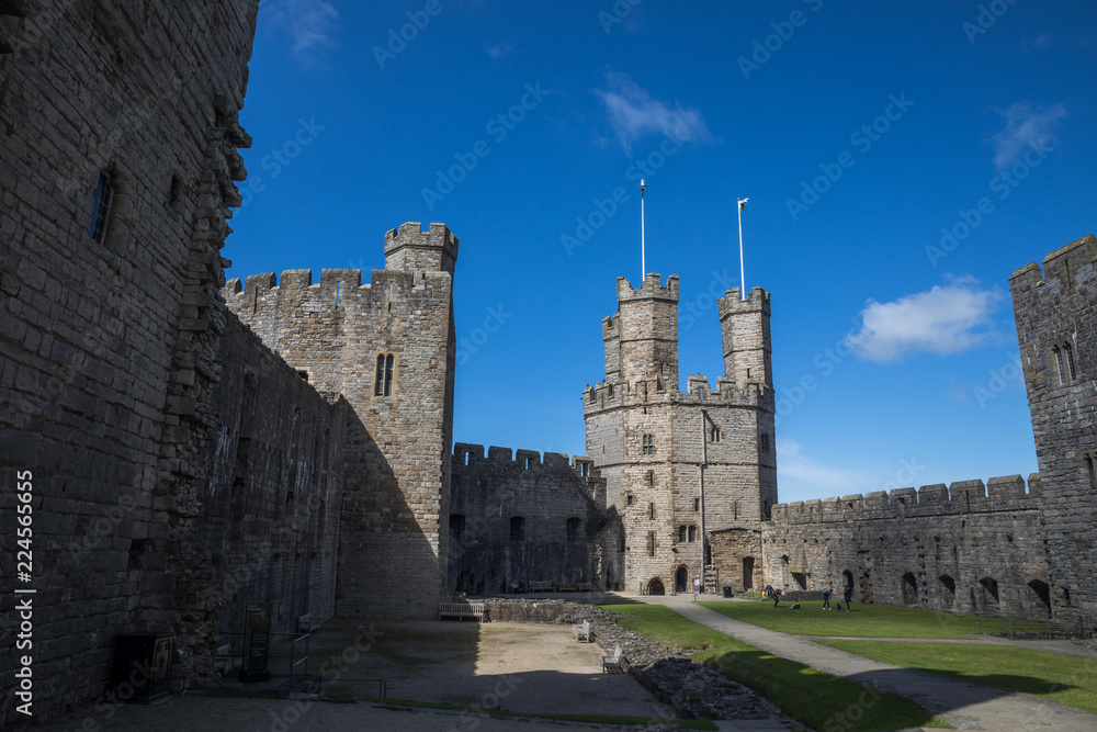 Caernarfon - Wales - Festungsanlage