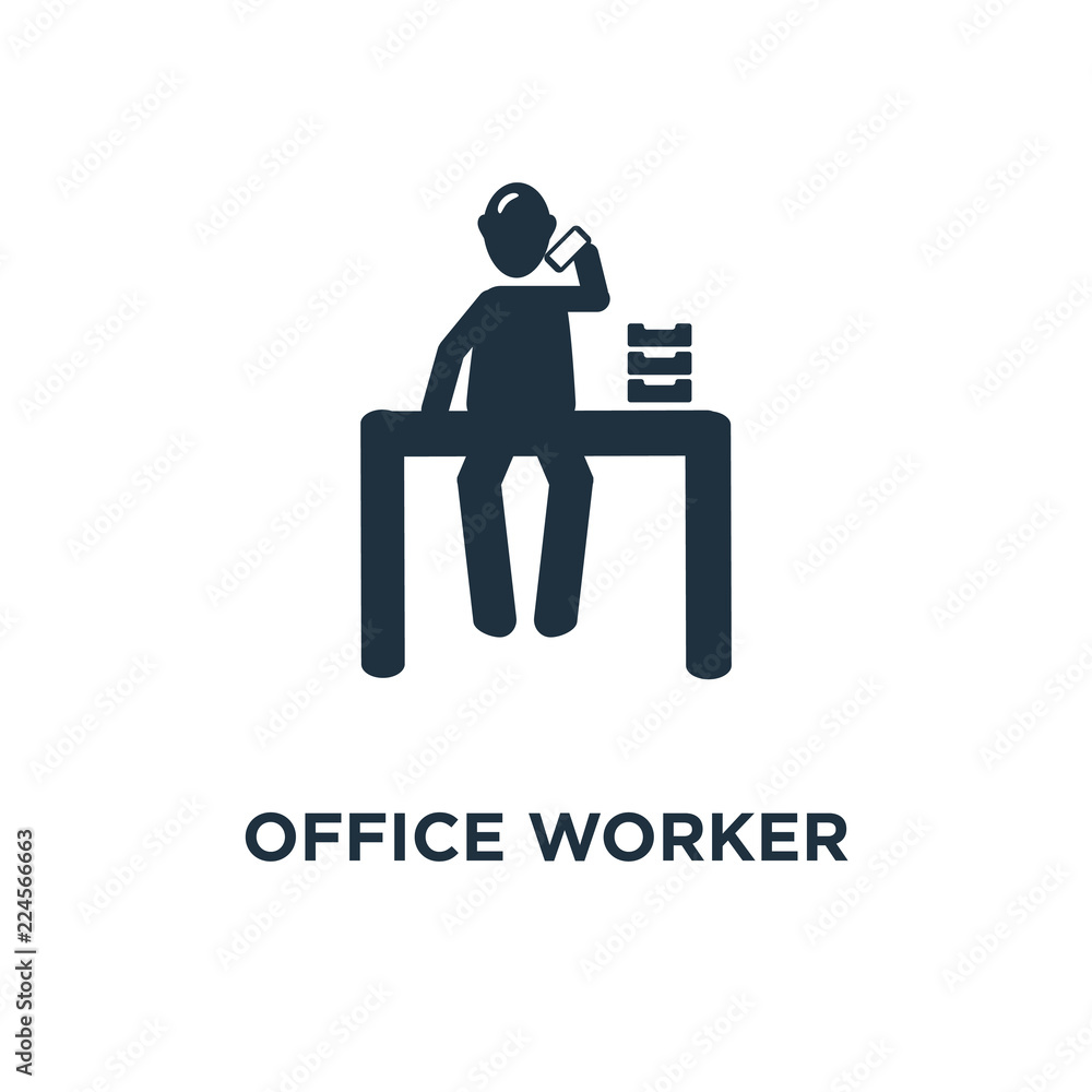 office worker icon