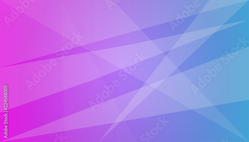 Abstract pink and blue gradient background with triangles. Technology is Geometric, corporate design background