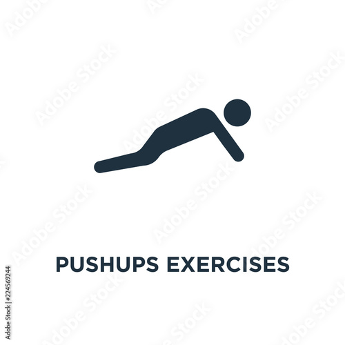 pushups exercises icon