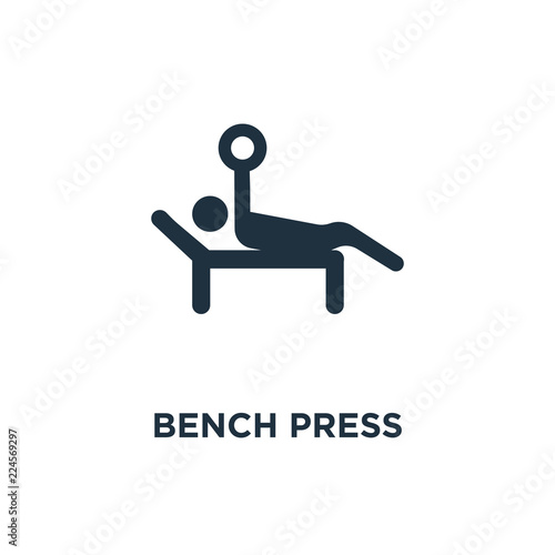bench press weightlifting icon