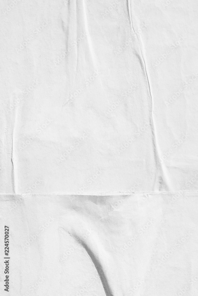 Blank white creased crumpled paper texture background old grunge ripped torn vintage collage posters placard Blank white creased crumpled paper texture background old grunge ripped torn vintage collage posters placard