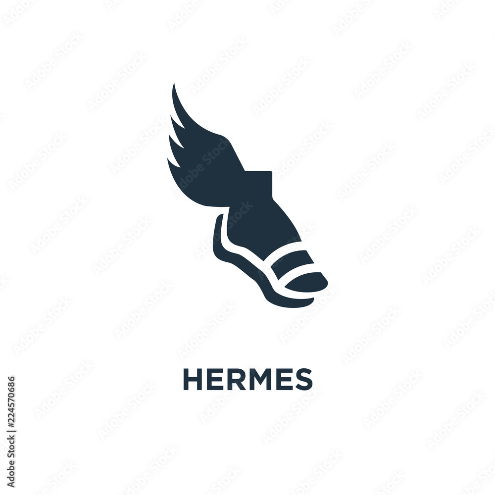 Naklejka premium hermes icon