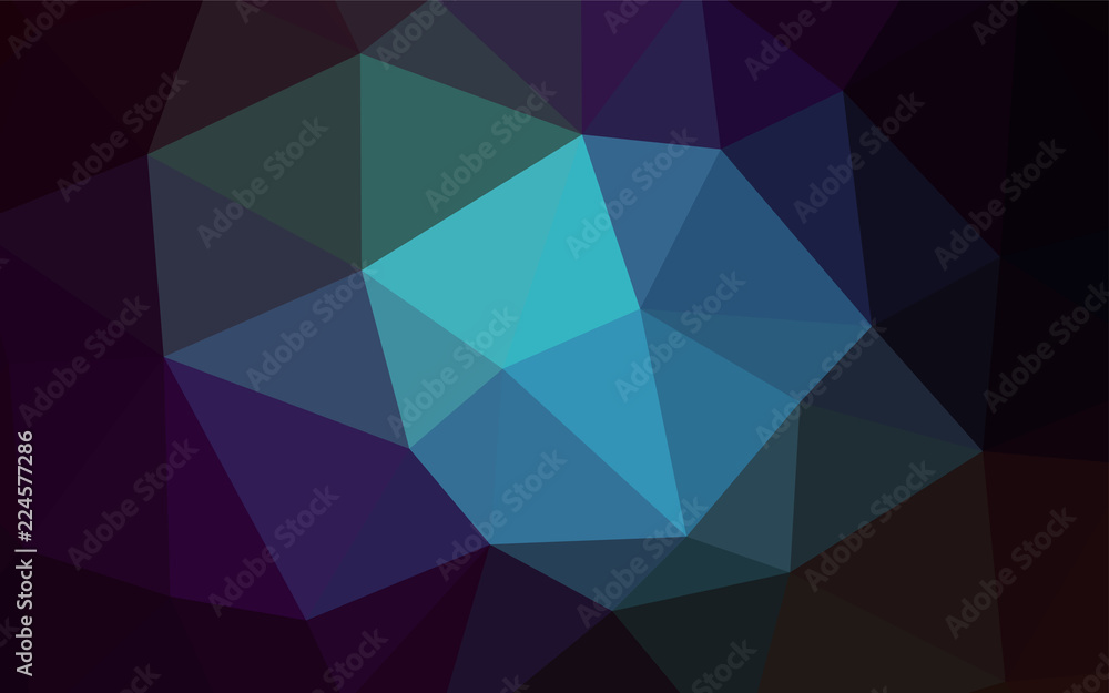 Light Green vector polygon abstract background. Light Green vector polygon abstract background.