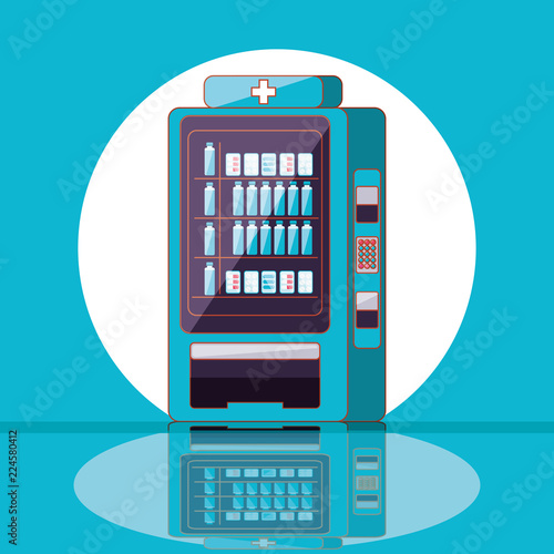 dispenser of medicine and water machine electronic