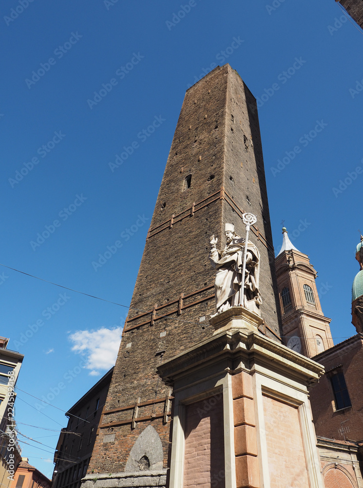 San Petronio statue in Bologna