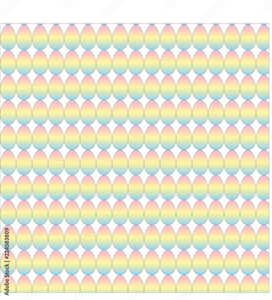 pastel colored easter pattern background