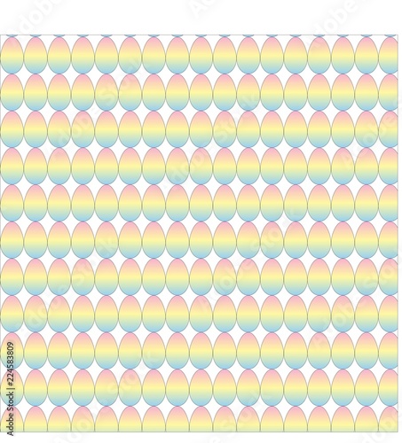 pastel colored easter pattern background
