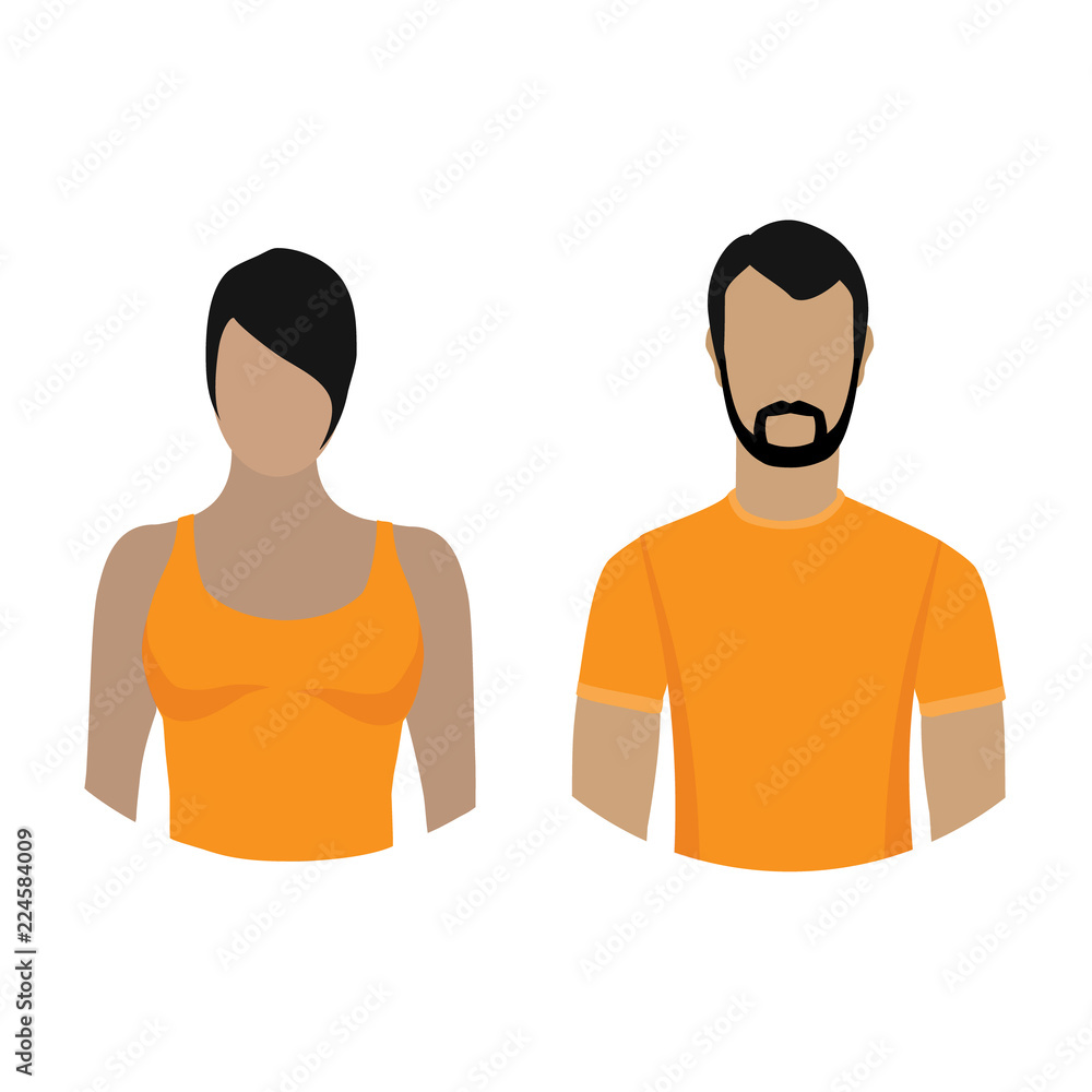 Woman sport avatar Woman sport avatar