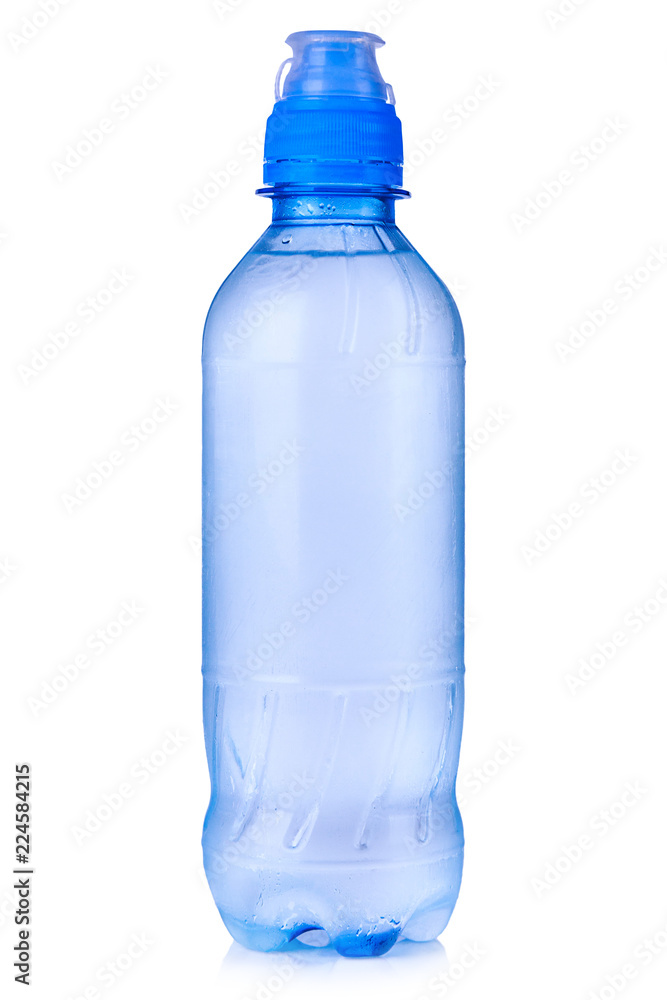 plastic bottle of water isolated on a white background plastic bottle of water isolated on a white background