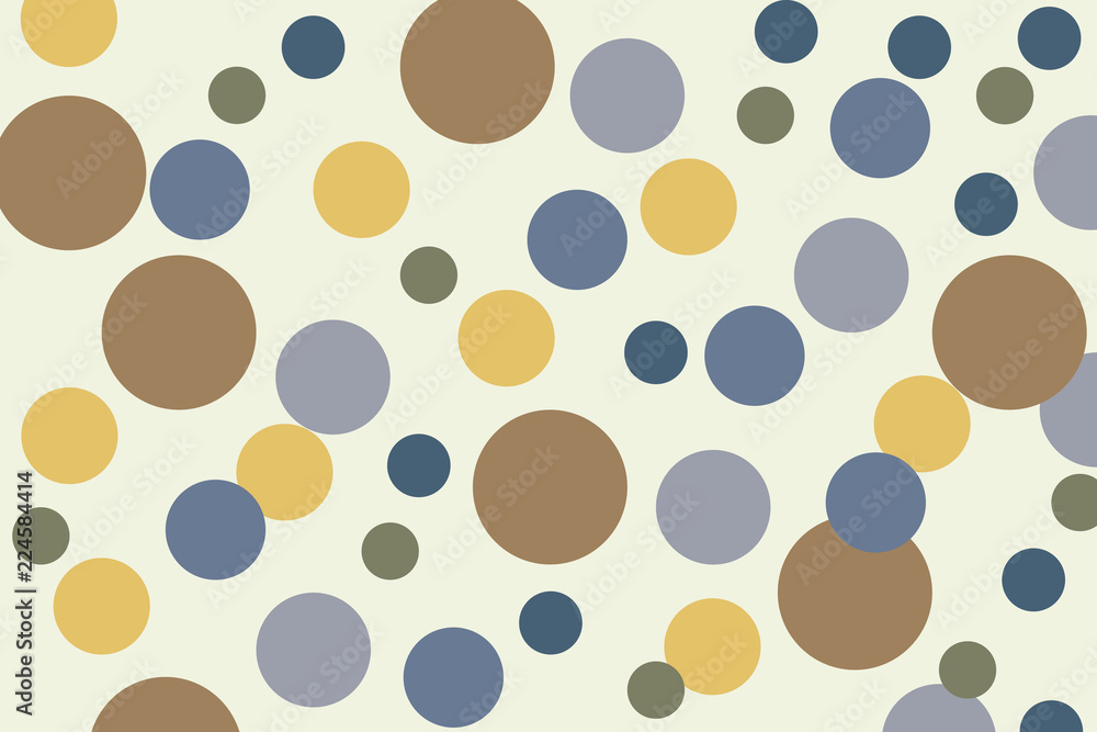 Multicolor circles geometric pattert Multicolor circles geometric pattert