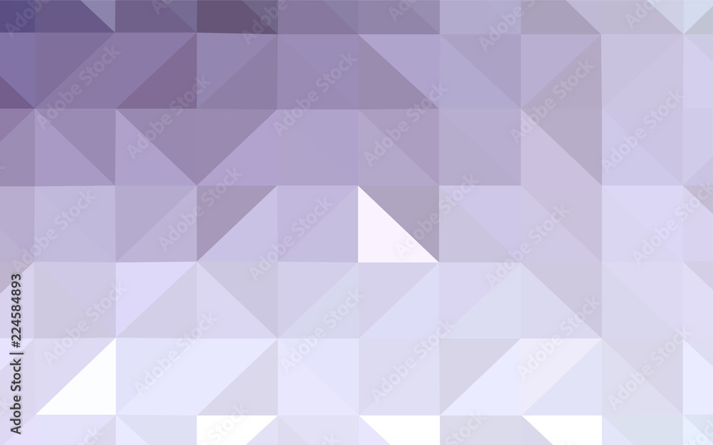 Fototapeta premium Dark Pink, Blue vector polygonal pattern.