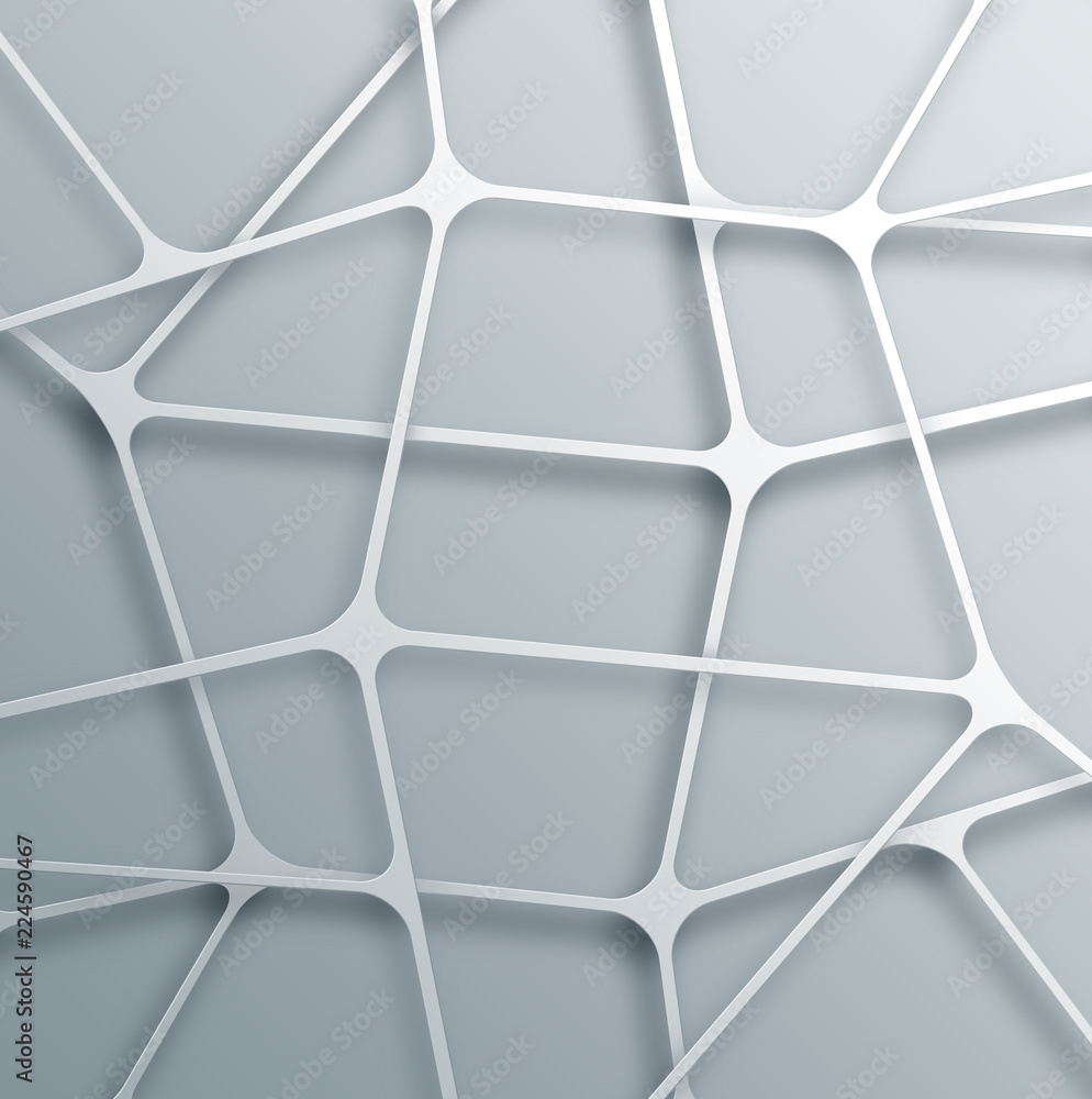 Fototapeta premium Abstract pattern on gray background