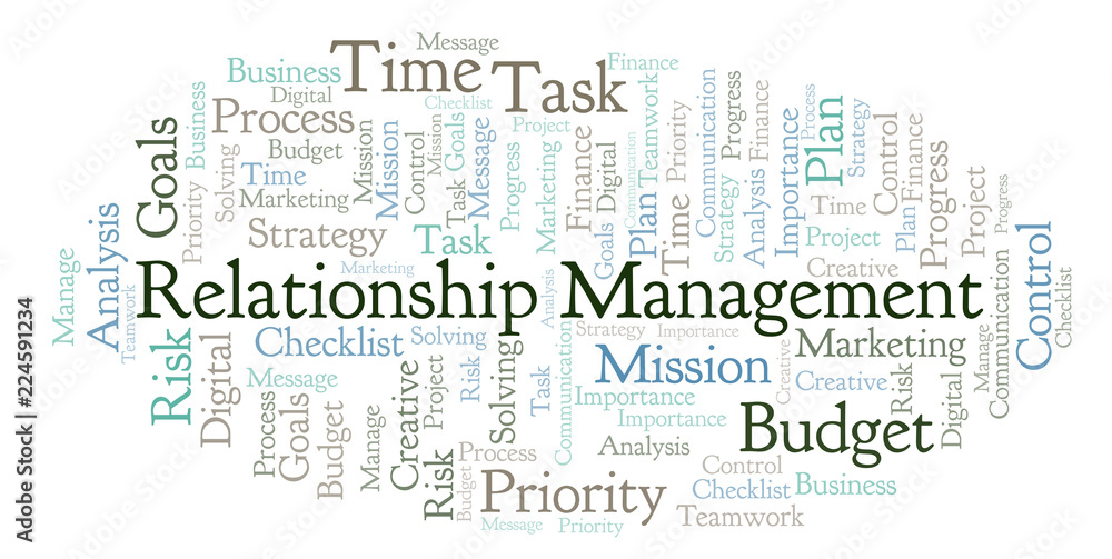 Relationship Management word cloud, made with text only. Relationship Management word cloud, made with text only.