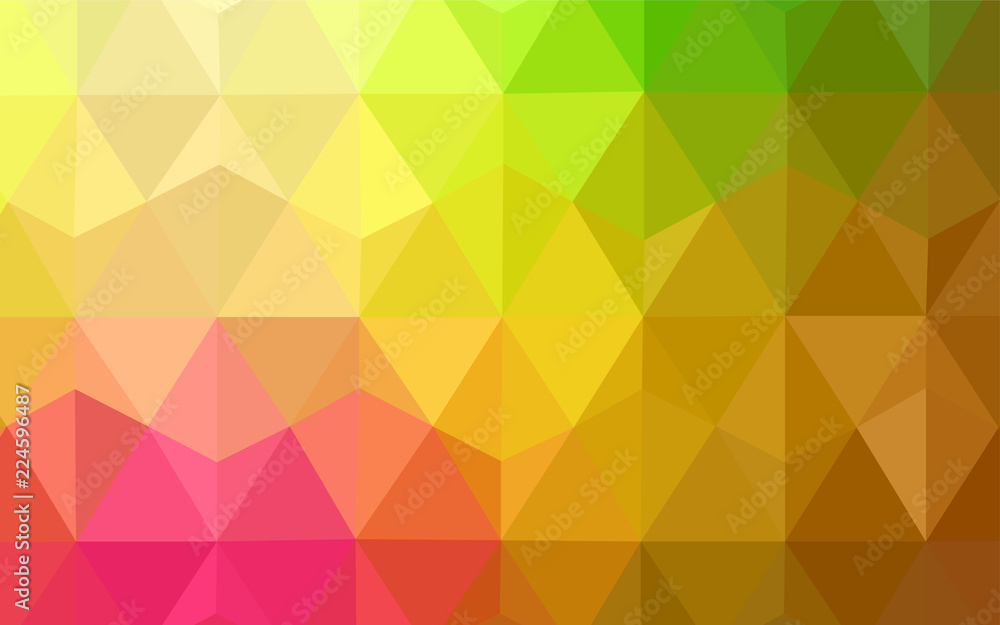 Obraz premium Light Pink, Blue vector shining triangular layout.