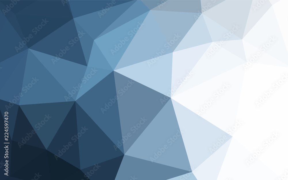 Light Gray vector polygon abstract background.