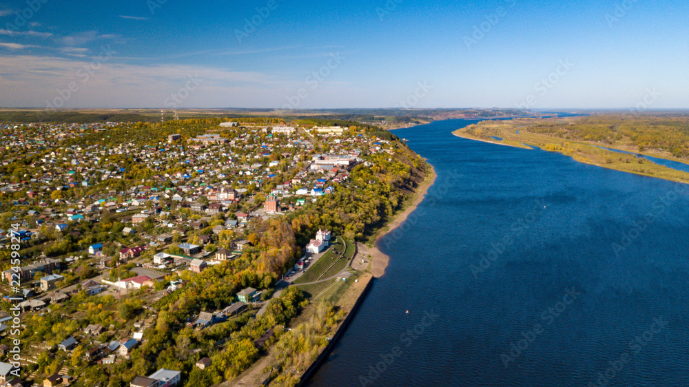 Sarapul and Kama river