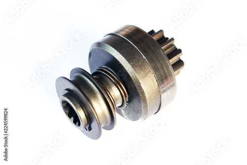 Bendix Drive starter. Detail for starter of automobile. starter drive for motor starter