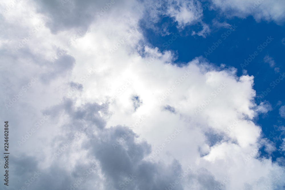 Fototapeta premium blue sky with clouds