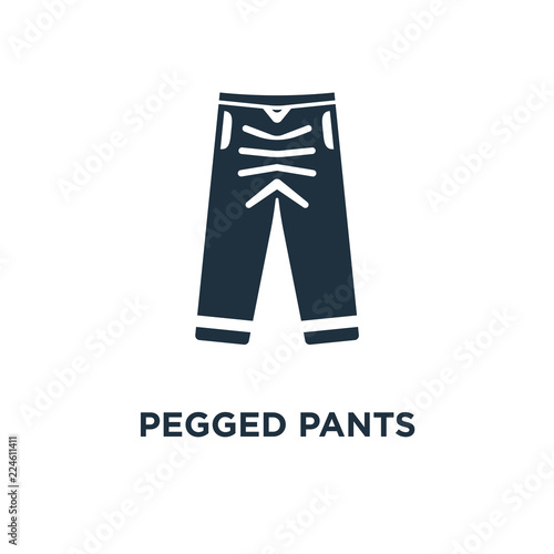 pegged pants icon