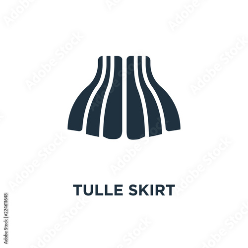 tulle skirt icon