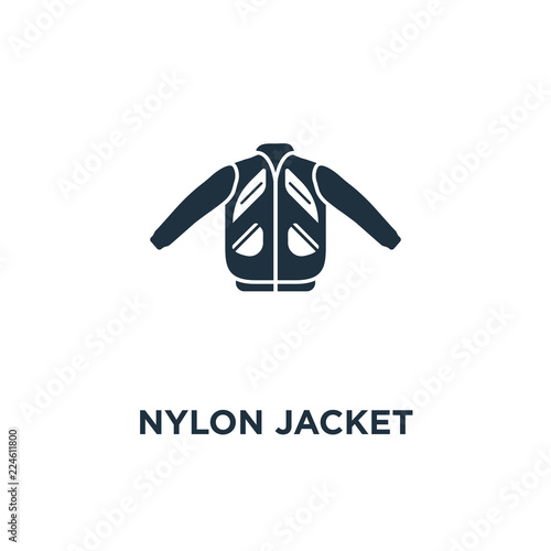 nylon jacket icon