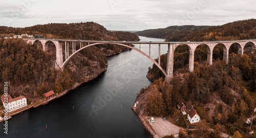 Svinesund bro - Brigde over Svinesund - Border photo