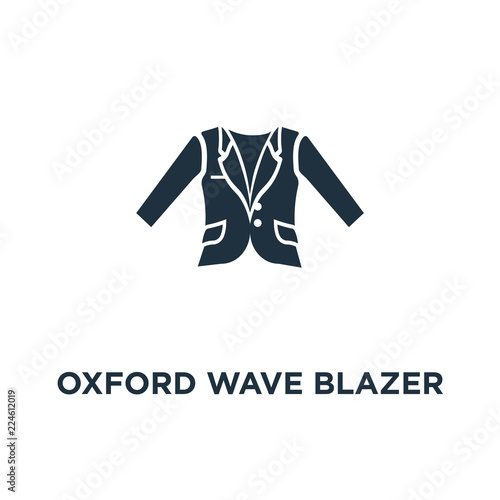 oxford wave blazer icon