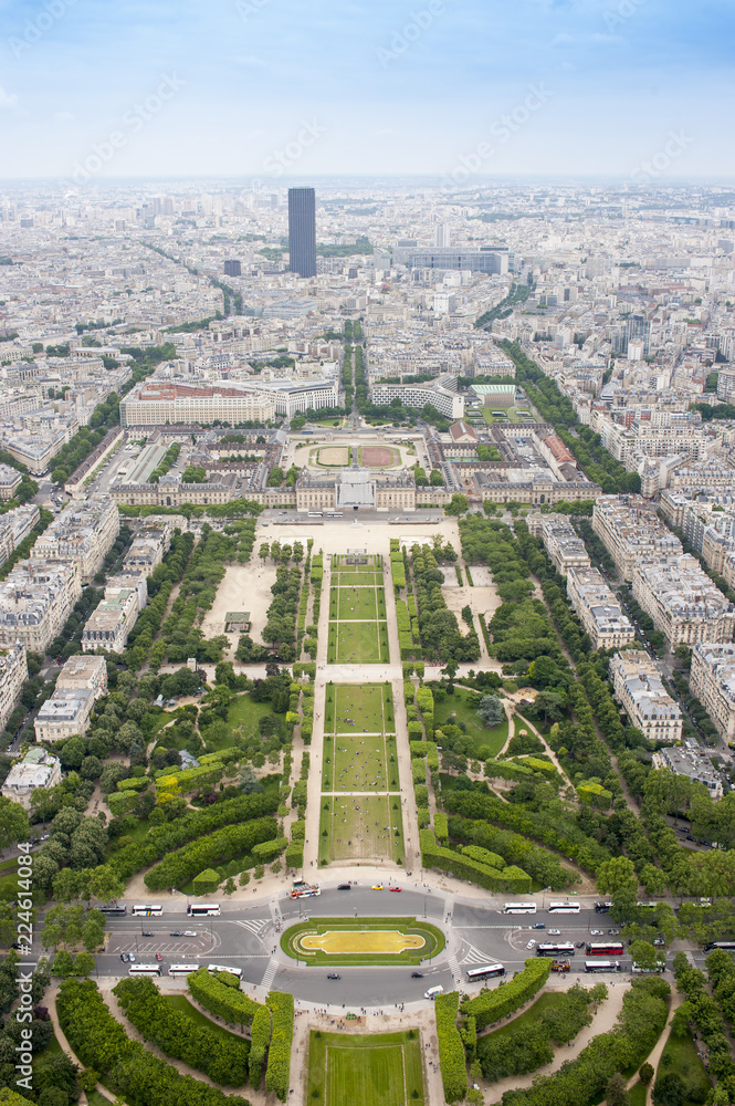 Parigi vista dalla Torre Eiffel