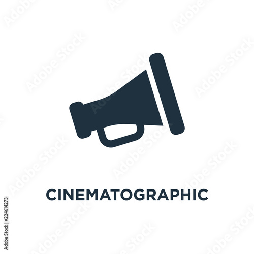 cinematographic announcer icon