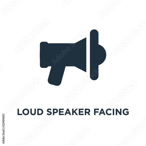 loud speaker facing right icon