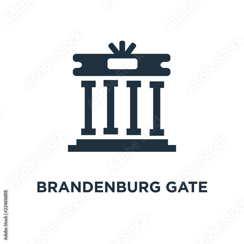 brandenburg gate icon