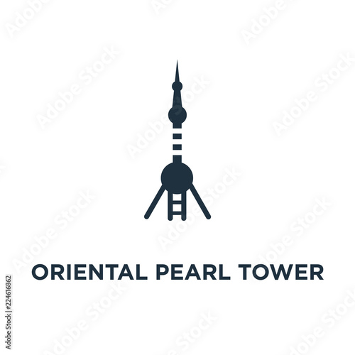 oriental pearl tower icon