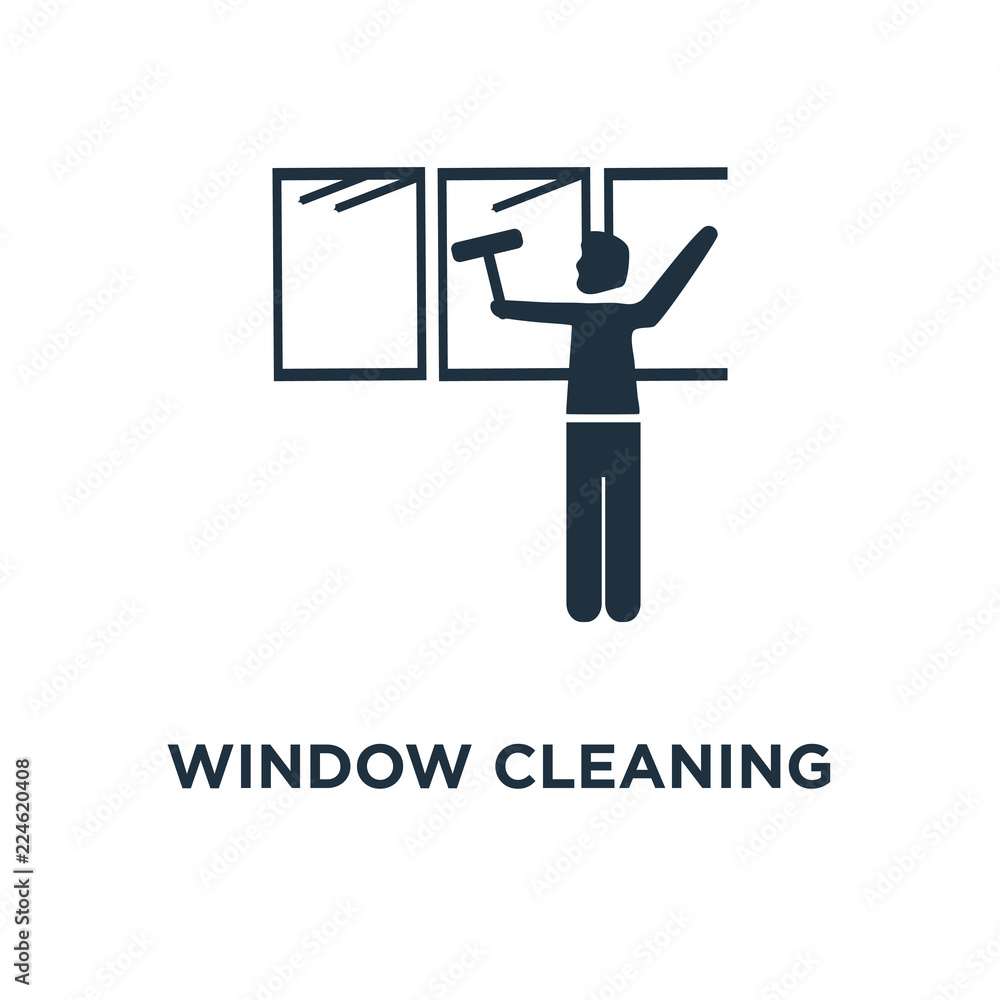 window cleaning icon window cleaning icon