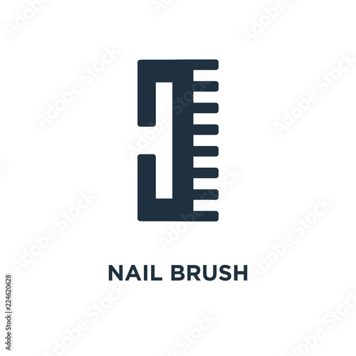 nail brush icon