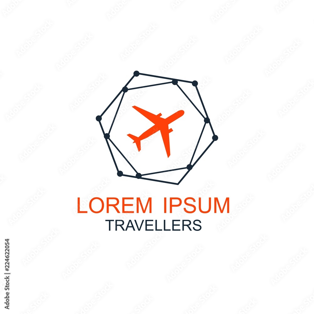 Travel agency vector logo template. Holiday logo template Travel agency vector logo template. Holiday logo template