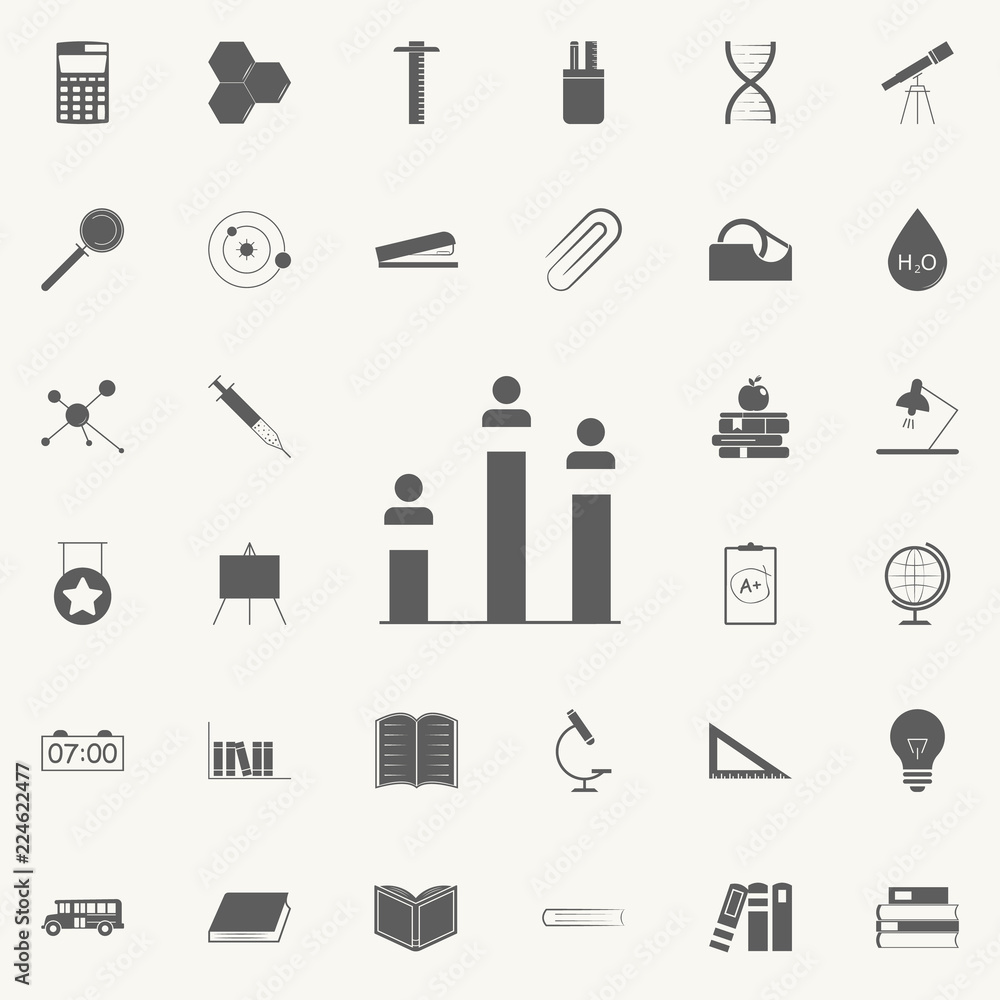 people on the pedestal icon. Education icons universal set for web and mobile people on the pedestal icon. Education icons universal set for web and mobile