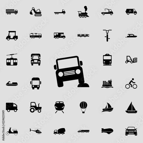 off-road car icon. transport icons universal set for web and mobile