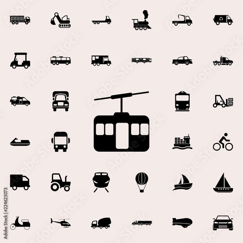funicular icon. transport icons universal set for web and mobile